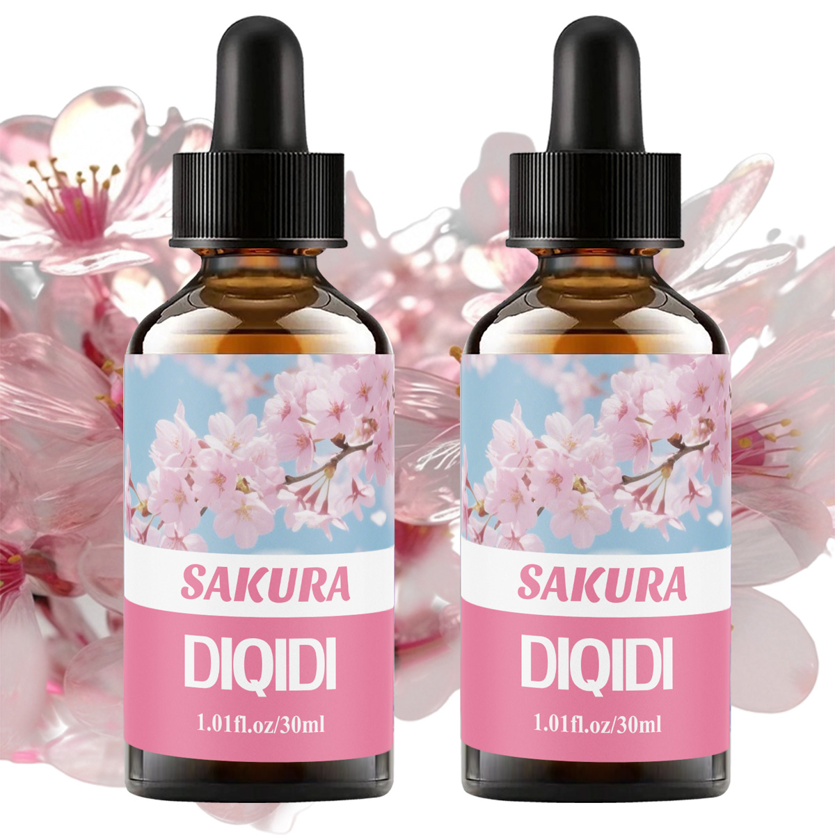 Home Fragrance Glade - Zestaw olejków eterycznych Sakura, 2 sztuki,