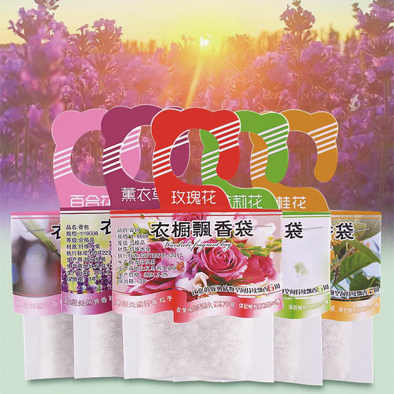 Home Fragrance Rose - 5 sztuk szafa saszetki zapachowe zapach