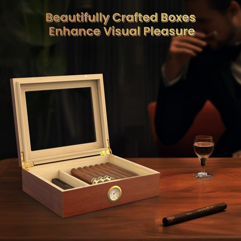 Pudełko na cygaro Humidor Etui – Home Fragrance Maple Walnut recenzja i cena