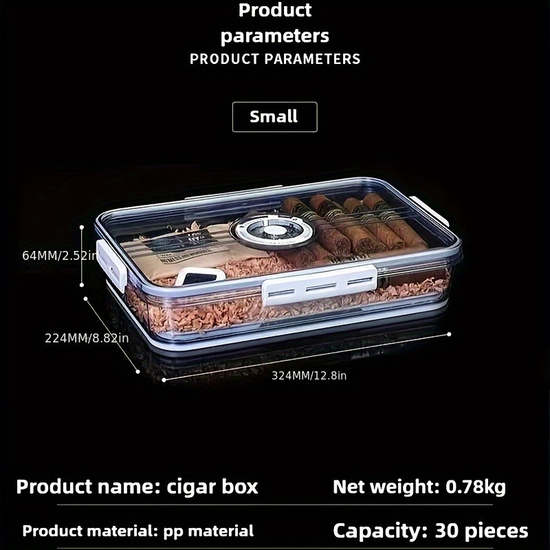 Humidor na cygara z przezroczy – Home Fragrance Maple Walnut recenzja i cena