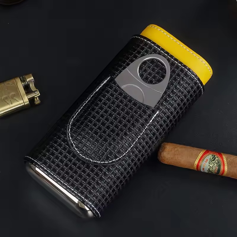 Przenośny skórzany humidor na  – Home Fragrance Maple Walnut recenzja i cena