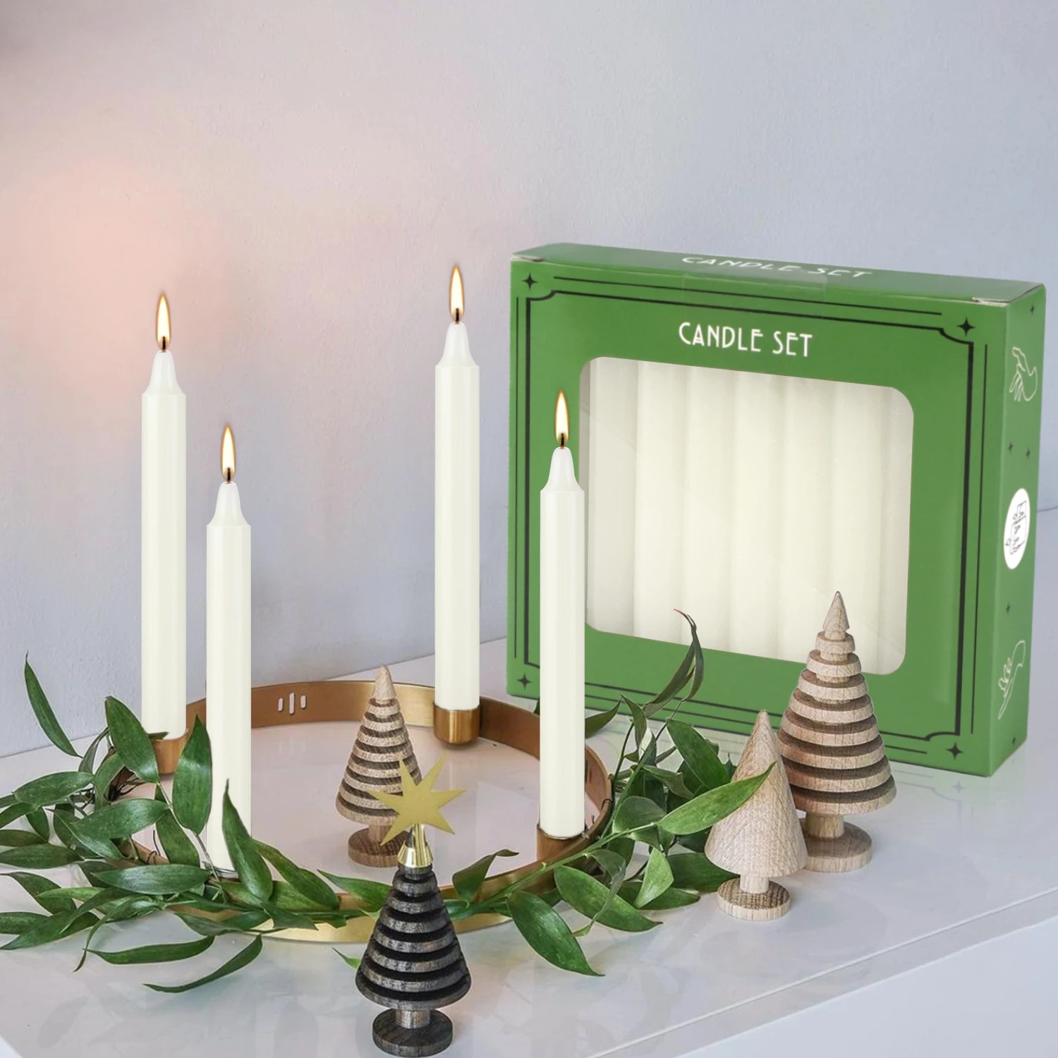 20 sztuk 4-calowych, ecru, bia – Quality Home Fragrance recenzja i cena